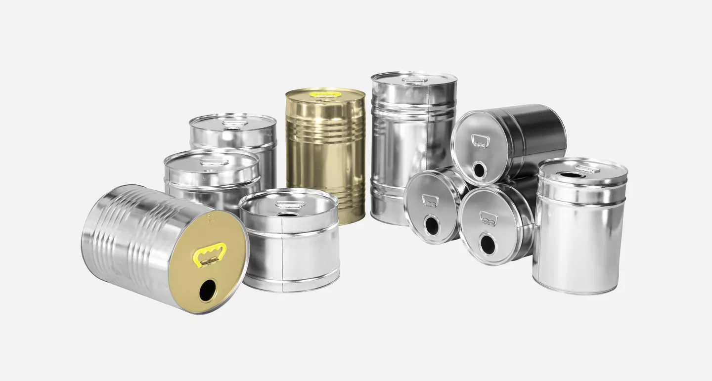 خانواده بشکه های کوچک -صنایع قوطی سازی تکمیل